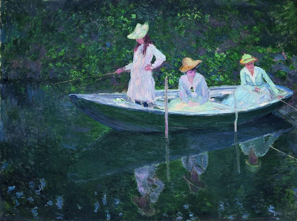 La barca a Giverny - Musee d'Orsay, Paris